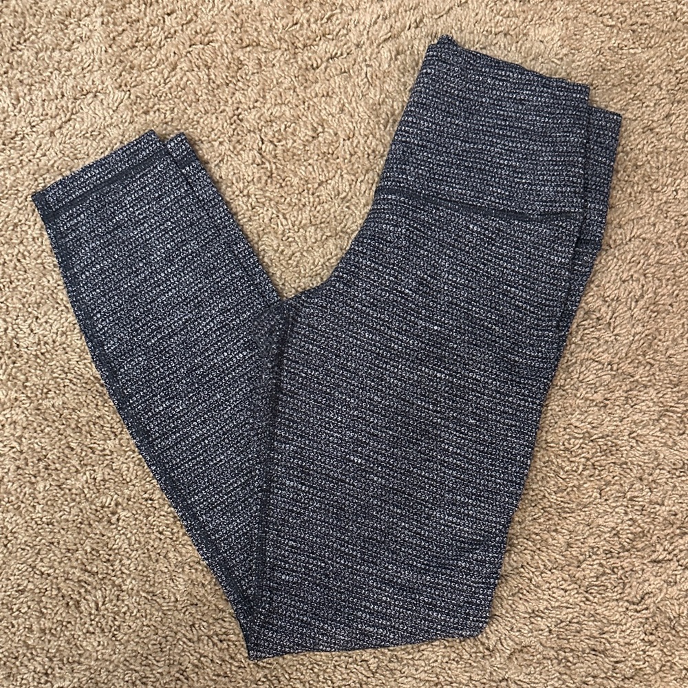 lululemon athletica Black and White Leggings